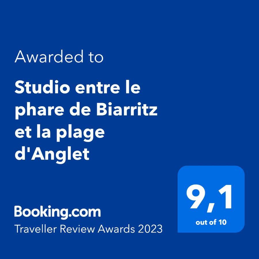 Studio Entre Le Phare De Biarritz Et La Plage D'Anglet Luaran gambar